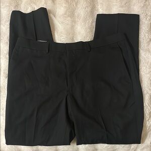 Men’s Classic Black Dress Pants Haggar NWT 38W x 32L Slim
